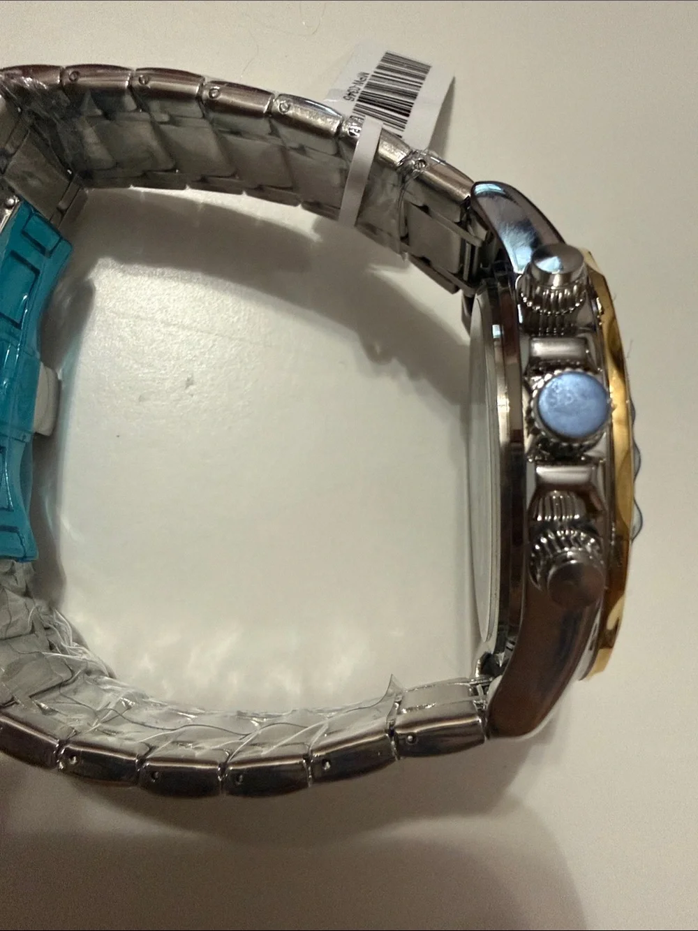Invicta Montres Prestige Chronograph Watch Green Dial Two-Tone stainless steel